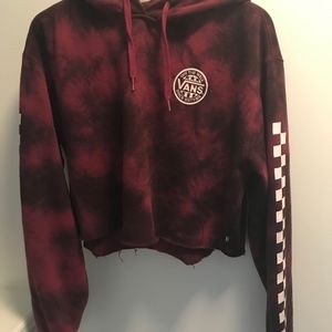 Vans cropped hoodie